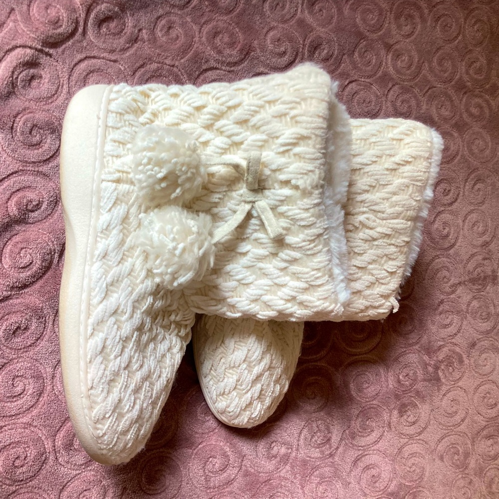 Aerosoles Knit Bootie Slippers